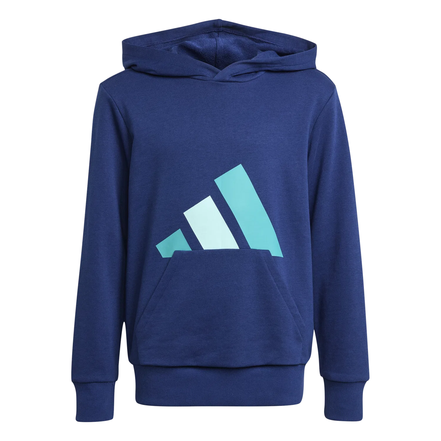 Детское худи с капюшоном Adidas, синий