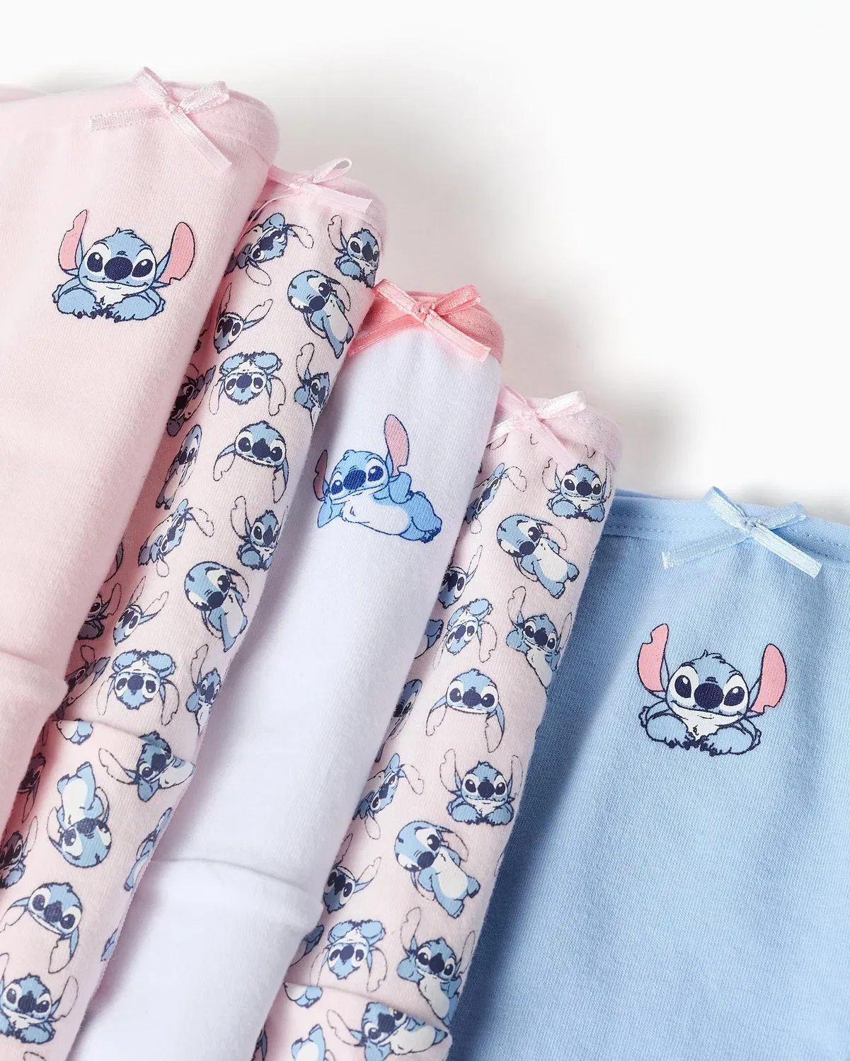 Детский комплект трусов для девочек с принтом Stitch Zippy, Multicolor — фото 2