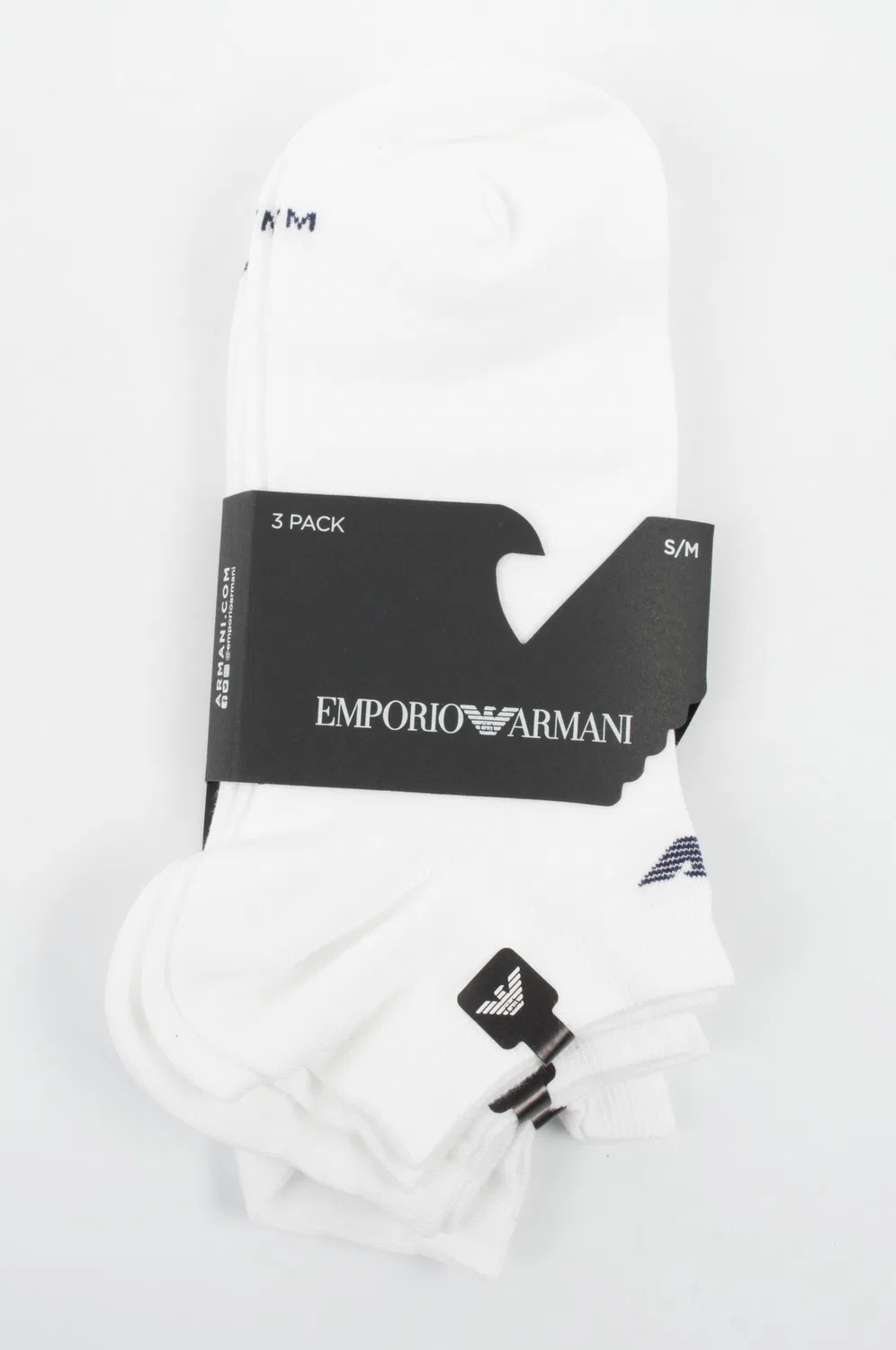 Детские носки-невидимки Emporio Armani Calza, Цвет Bunt Emporio Armani Connected — фото 3
