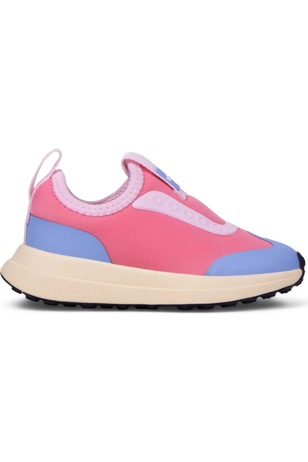Детские кроссовки slip-on с задним язычком Robbie Dash Native Shoes, Flamingo Pink — фото 3