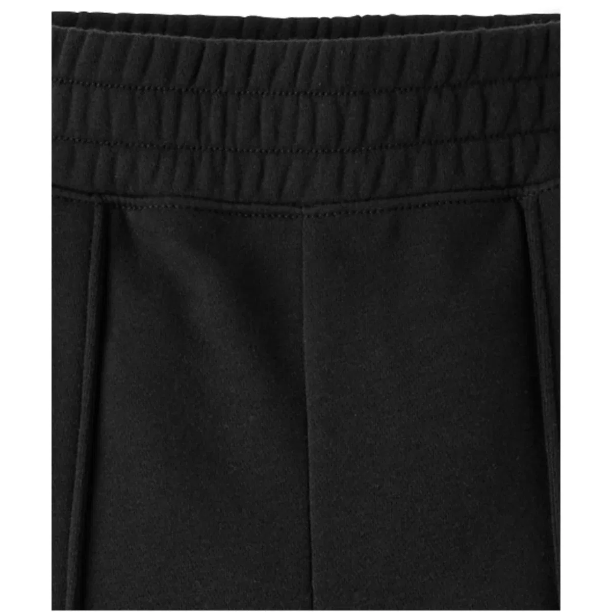 Детские штаны для девочек из флиса Premium Fleece Wide Leg Lounge Pants The Children's Place, Black — фото 4