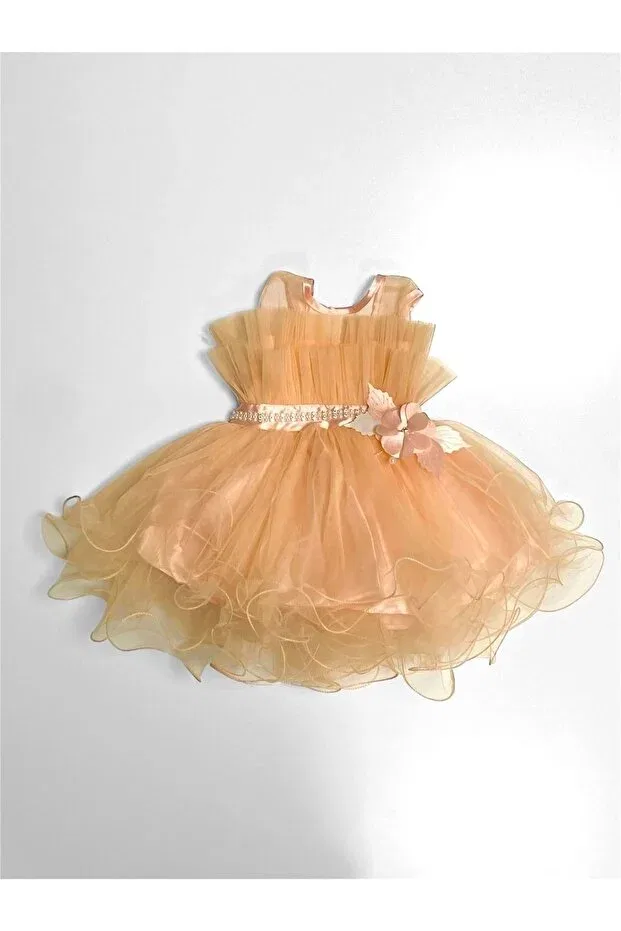 Детское платье для девочек без рукавов Tutu Vena Dress Mnk Baby&Kids, Somon
