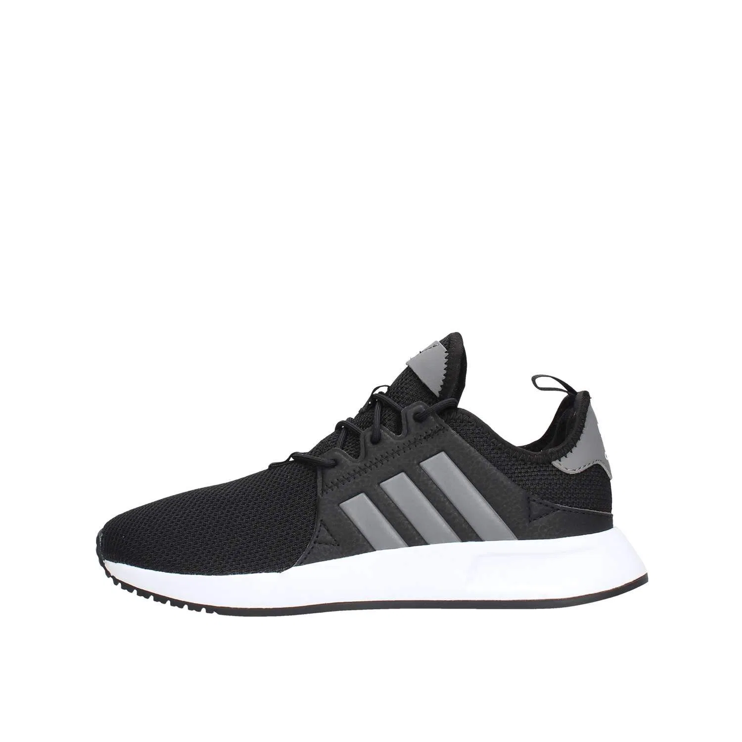 Детские кроссовки для мальчиков с текстурным верхом X_plr J Adidas, Black Core Black Grey Four F17 Ftwr White