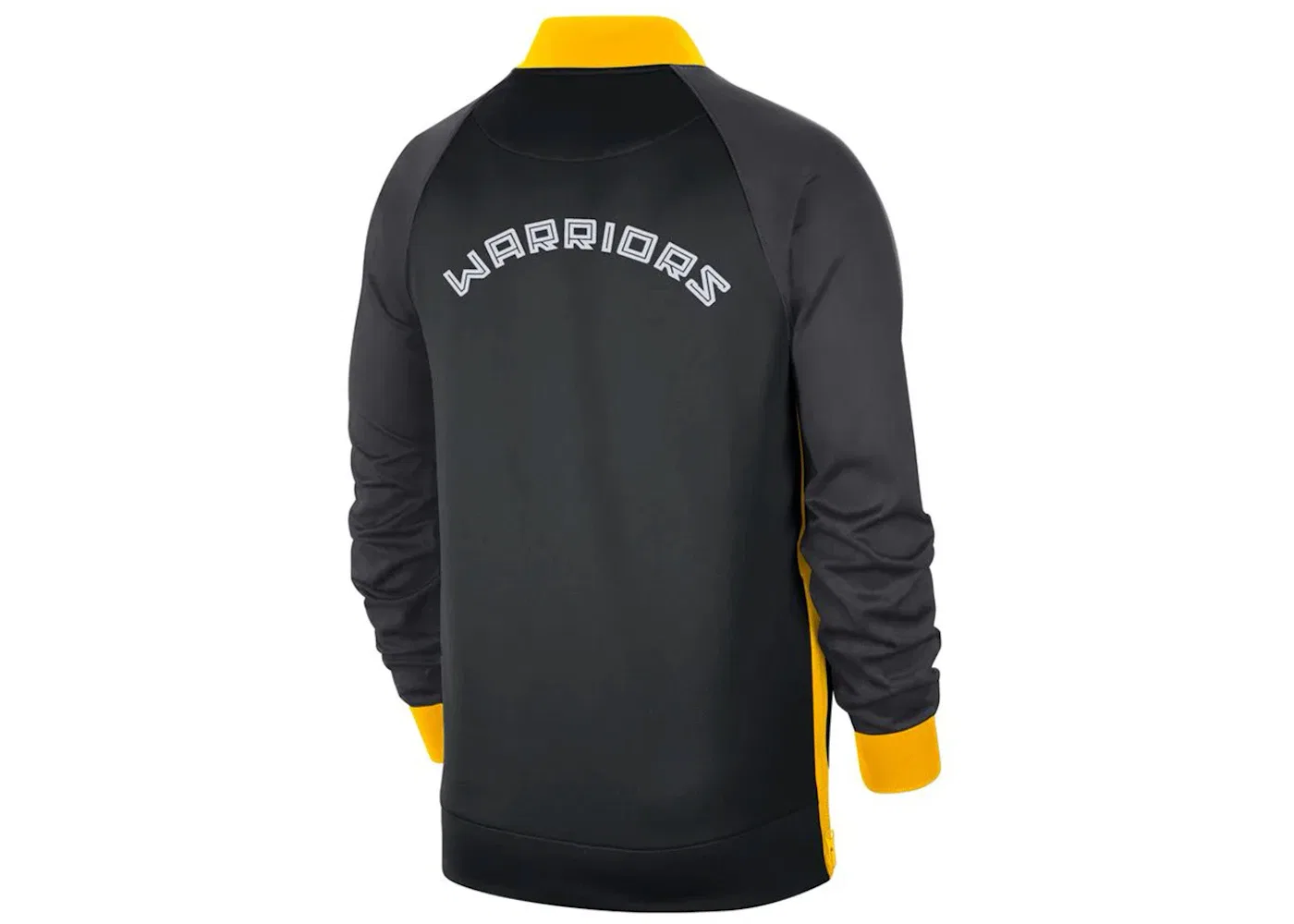 Мужская куртка Nike NBA Golden State Warriors Showtime City Edition Dri-Fit Jacket, Black — фото 2