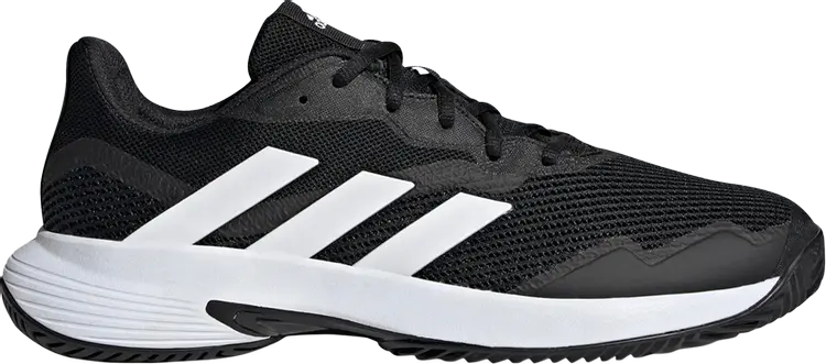 

Кроссовки Adidas CourtJam Control 'Black White', черный