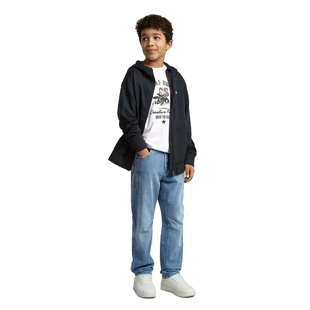Детские джинсы с 3D-кроем Contor 3D Slim Fit G-Star, Blue — фото 4