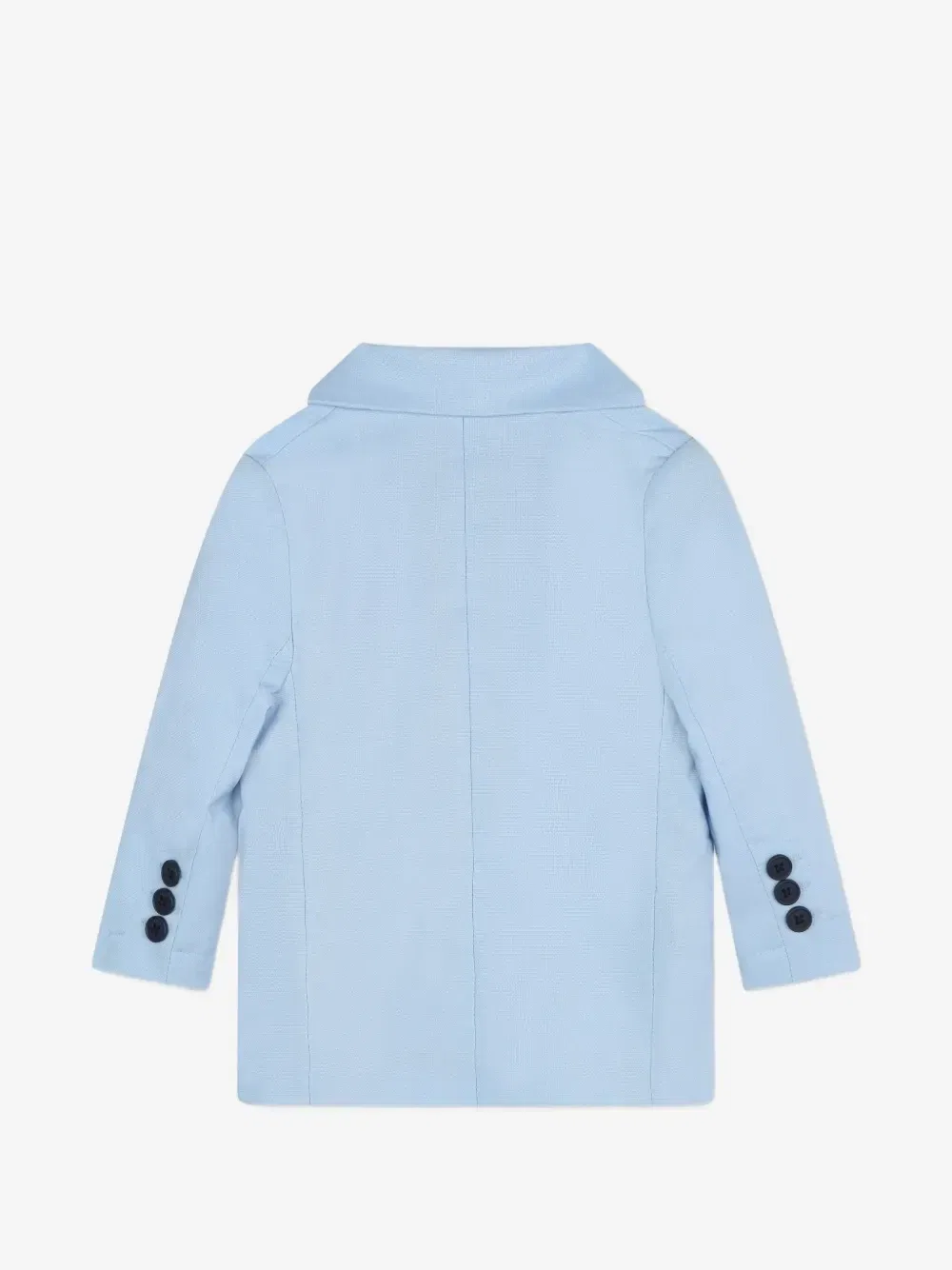 Блейзер с зубчатыми лацканами и застежкой на пуговицах BOSS Kidswear, синий — фото 2