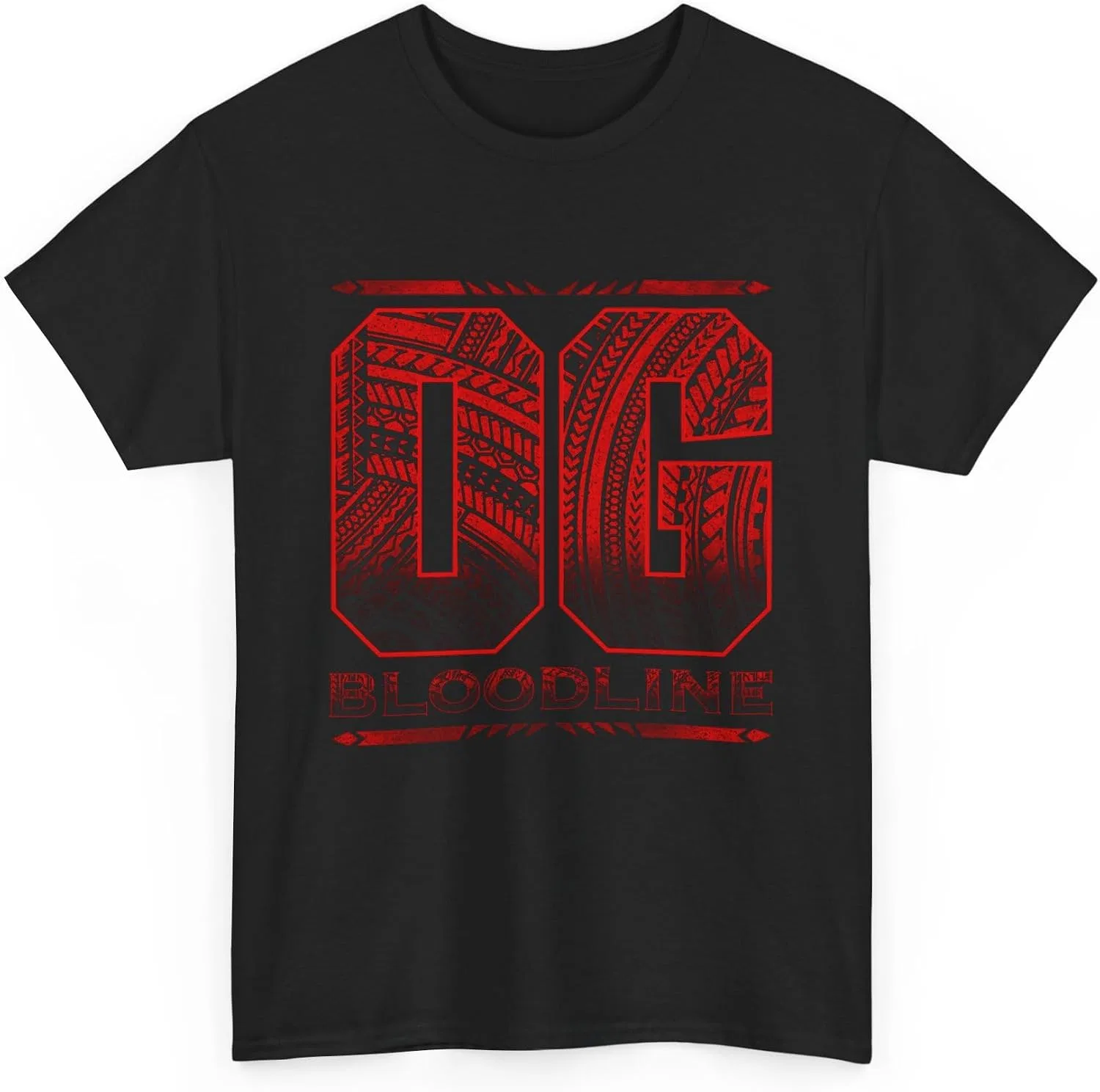 Футболка с принтом Roman Reigns Jey Uso YEET, Black — фото 4