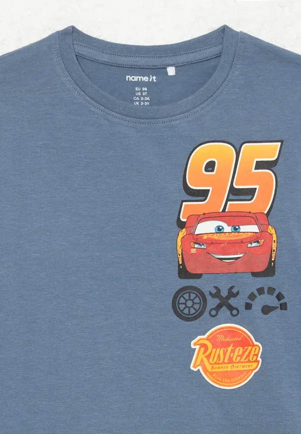 Футболка с принтом Nmmodino cars Name It, Flint Stone — фото 3
