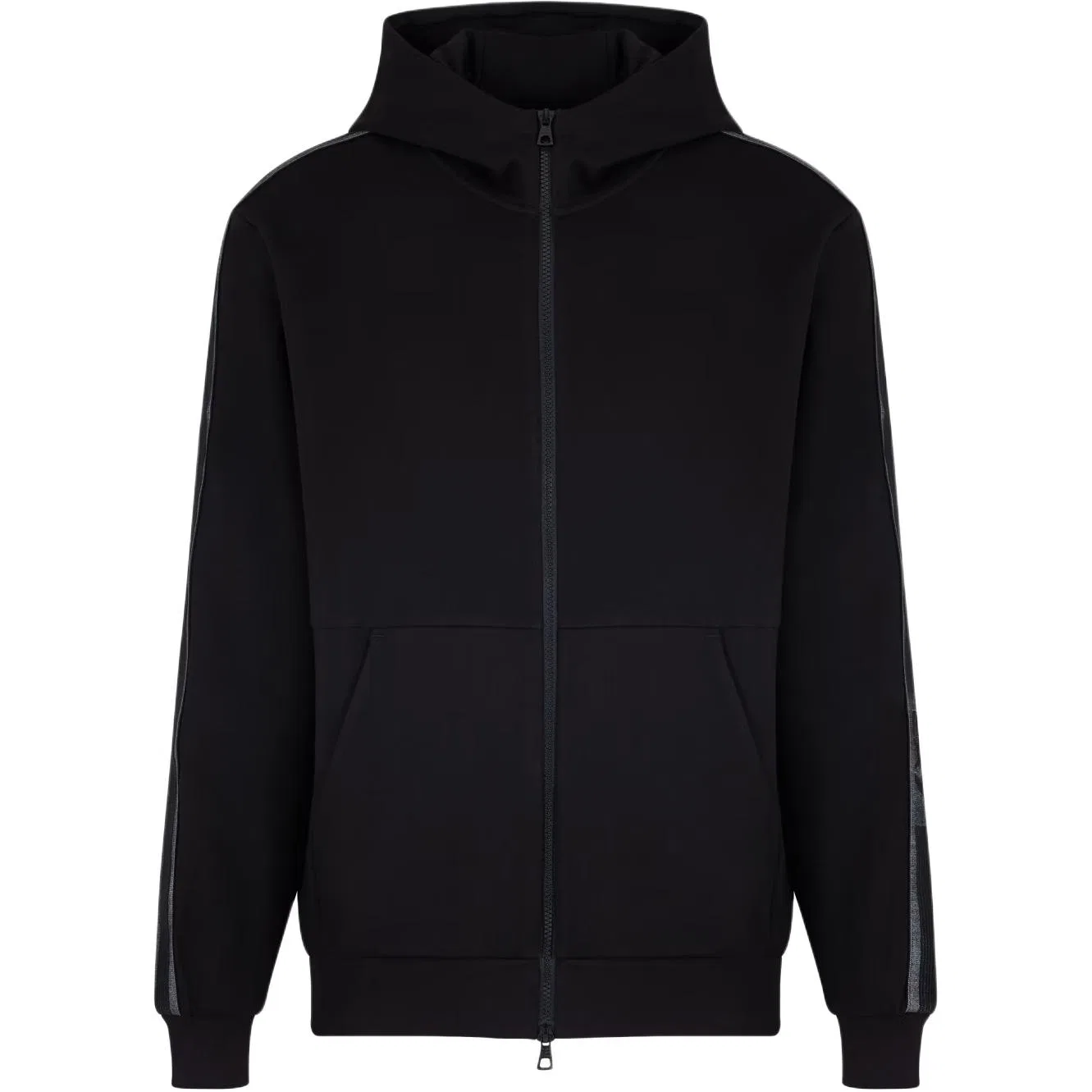 Мужской свитшот с принтом EMPORIO ARMANI, Black