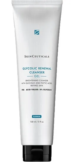 

Skinceuticals Glycolic Renewal Cleanser Gel 150 мл Отшелушивающее очищающее средство с гликолевой кислотой для обновления и осветления кожи