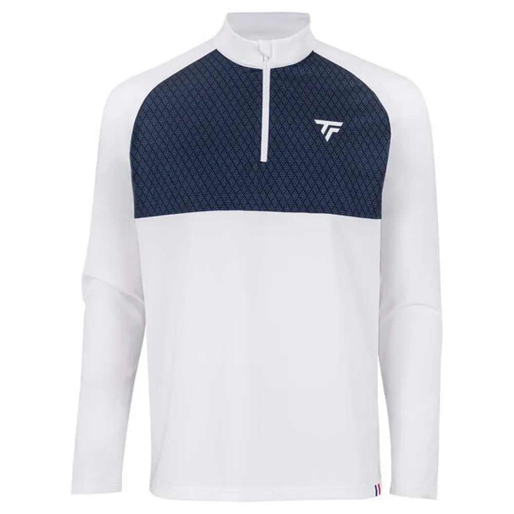 

Лонгслив Tecnifibre Thermo zip, белый