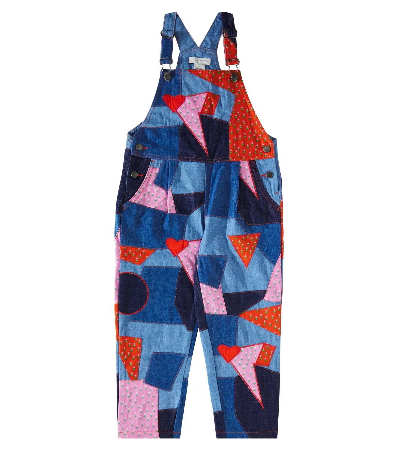 Комбинезон хлопковый Stella Mccartney Kids, мультиколор