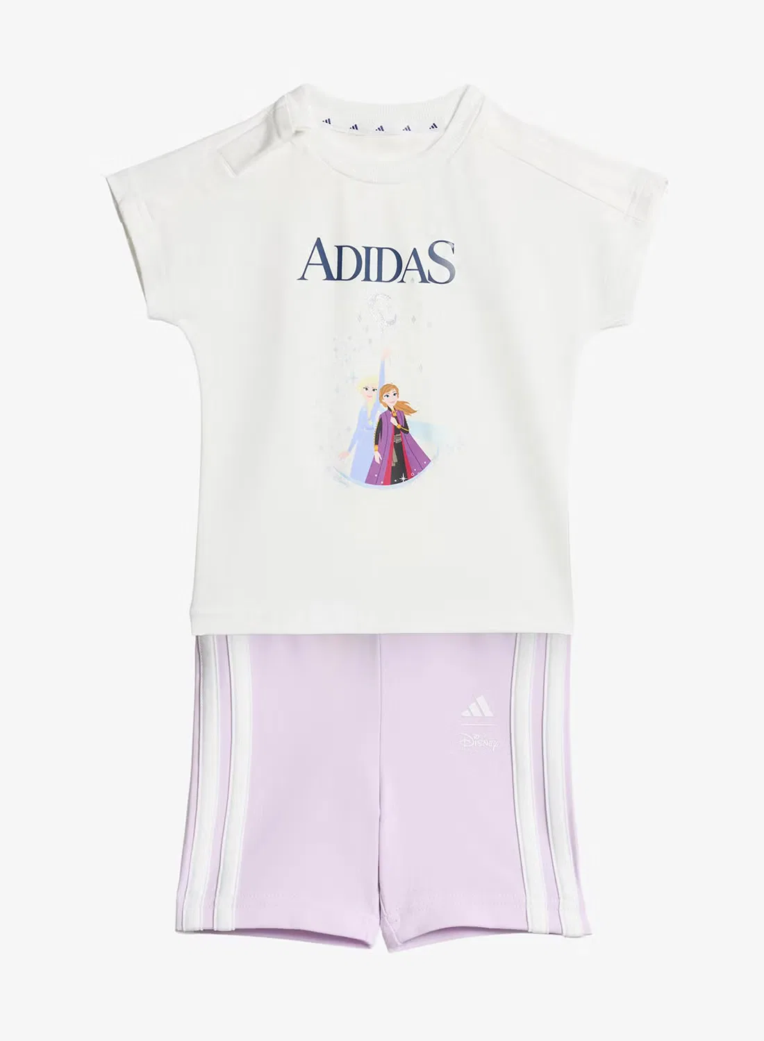 Комплект футболок с принтом Disney Frozen Adidas, белый