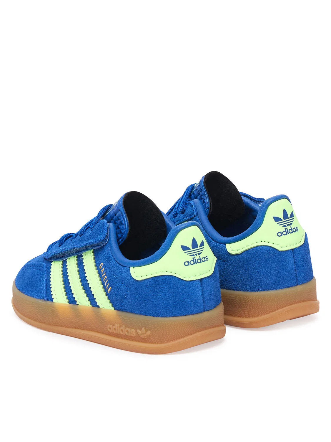 Кроссовки для мальчика Gazelle Indoor Comfort Closure Elastic Adidas, синий — фото 3