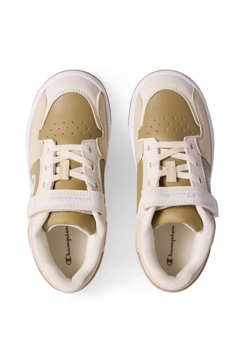 Низкие кроссовки Rebound 2.0 Low G PS для баскетбола - баскетбольные кроссовки Champion, Beige And Light Brown — фото 3