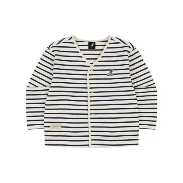 Кардиган в полоску модель sa 0002, Kangol Kids, зеленый