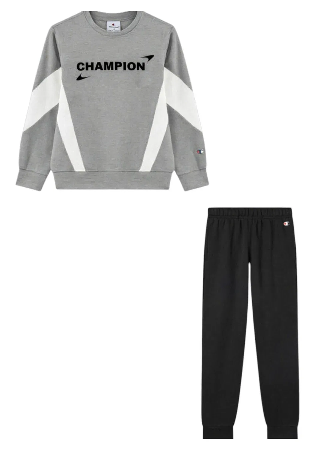 Детский спортивный костюм Champion 307299-ES076, Цвет Hellgrau / Grau