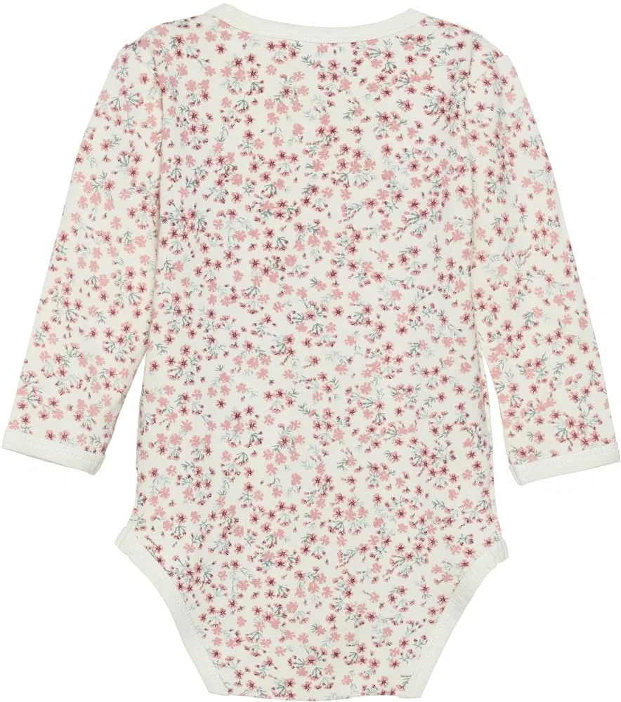 Боди с длинным рукавом Body LS Minymo, розовый — фото 2