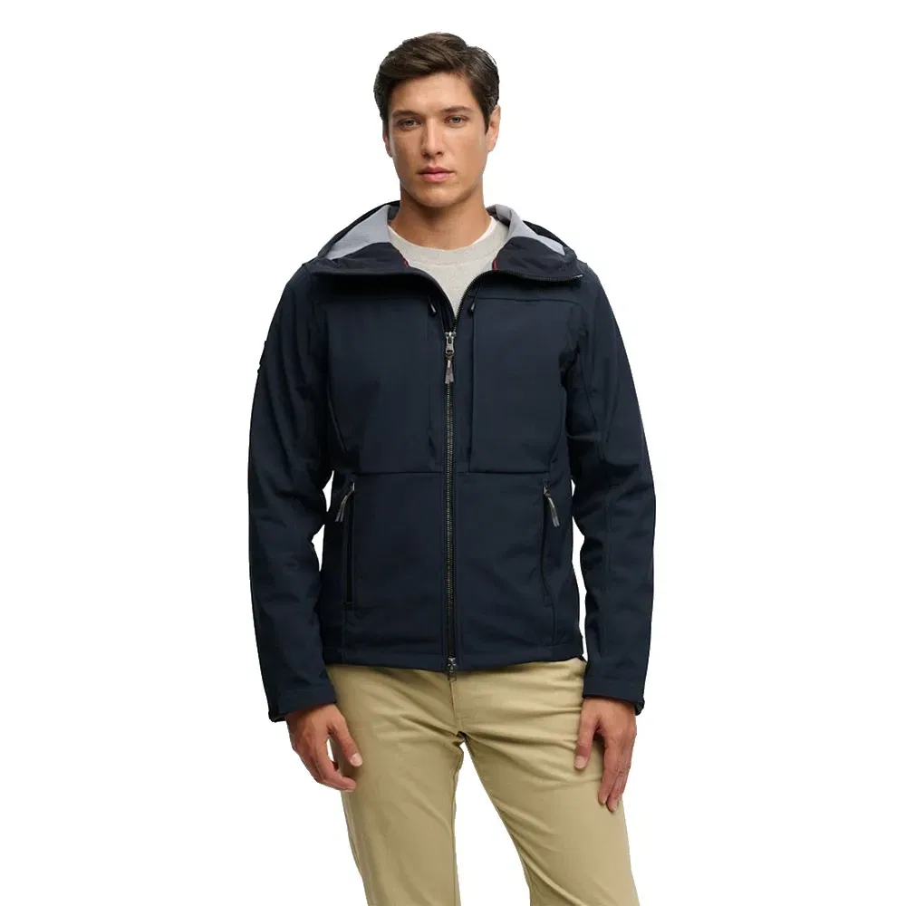 Куртка Softshell Trekker Superdry, синий — фото 4