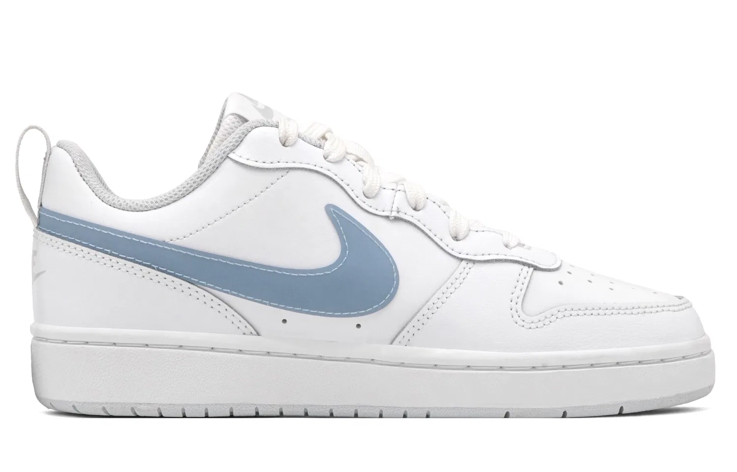 Детские кроссовки для скейтбординга с принтом Nike Court Borough Low 2, White — фото 4