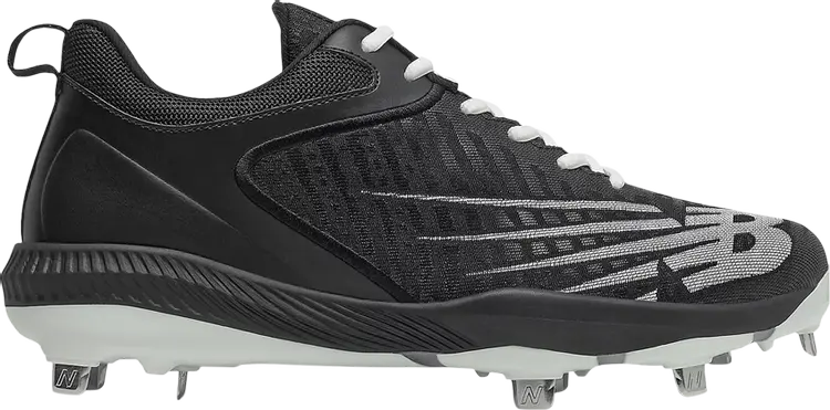 Бутсы New Balance Fuel Cell 4040 v6 'Metal Camo - Black White', черный — фото 2