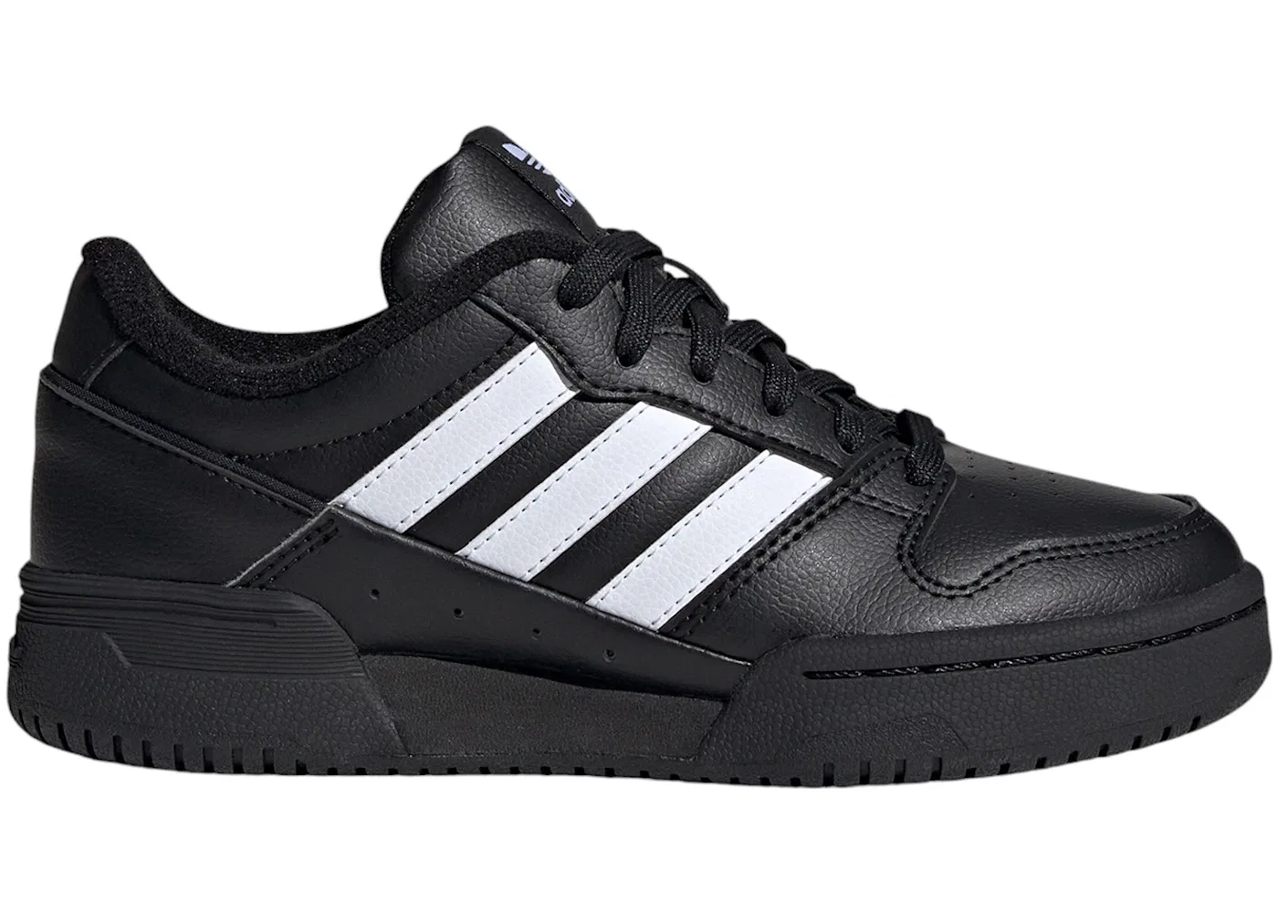 Детские кроссовки Lifestyle Adidas Team Court 2.0 STR, Core Black Cloud White Cloud White