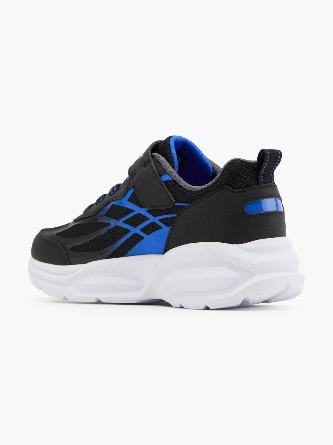 Детские полуботинки со светодиодами Skechers DOUBLE ACE, черный — фото 3