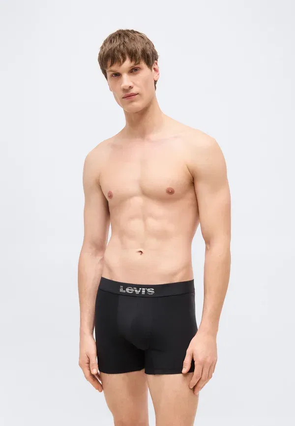 Мужские трусы-боксеры, комплект из 2 штук Levi'S, черный/серый — фото 3