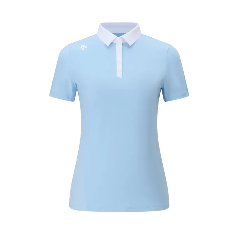 Женская одежда для гольфа PRO DESCENTE, LB-Light Blue
