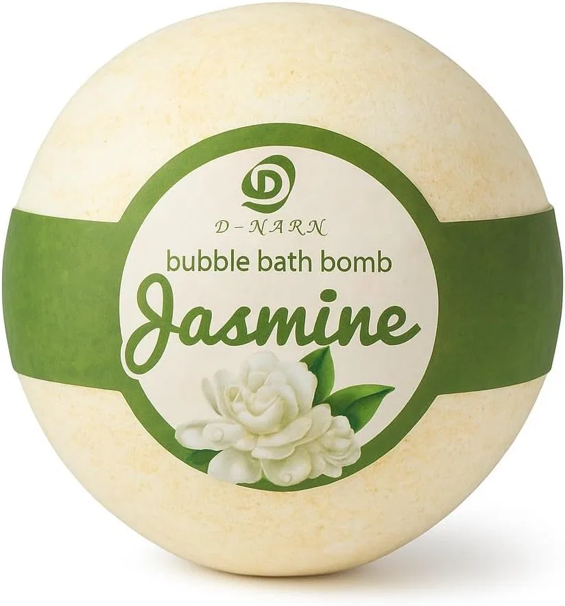 Бомбочка для ванны Jasmine, Handmade Bath Bomb, Generisch, 180 г