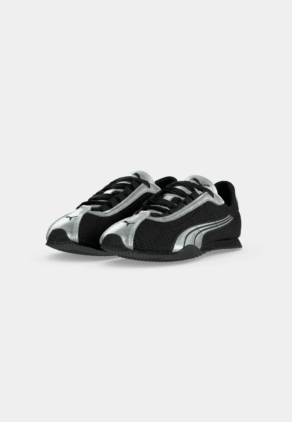 H street og jr унисекс - кроссовки Puma, Black/Silver-Coloured — фото 3