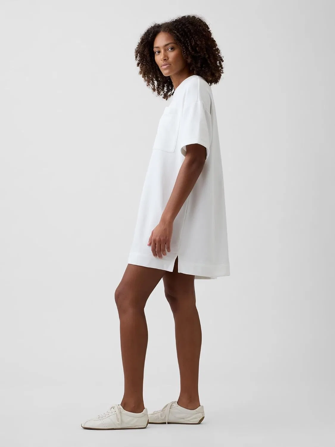 Женское платье логотип GAP, New Off White — фото 3