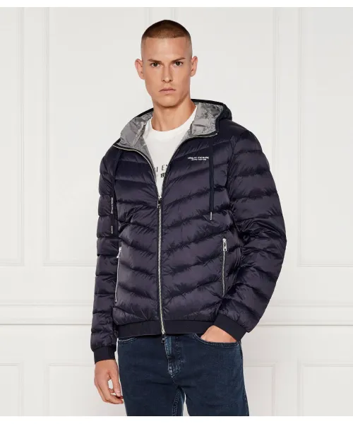 

Пуховик Regular fit Armani Exchange, синий