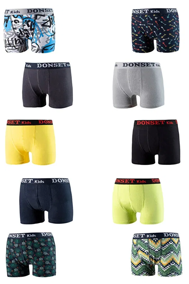 Детские трусы-боксеры с принтом Cotton Lycra Special Package Donset, Patterned2