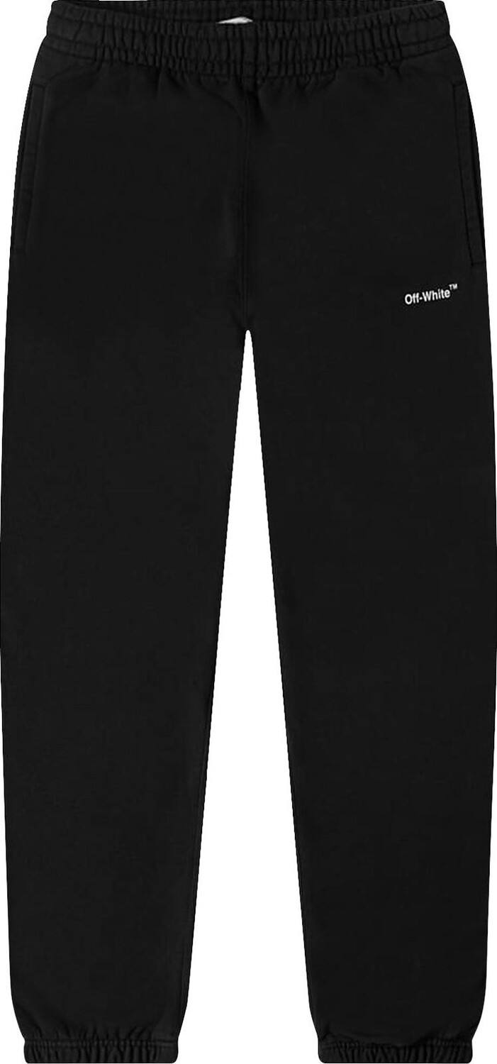 

Спортивные брюки Off-White Chain Arrow Slim Sweatpants 'Black/White', черный