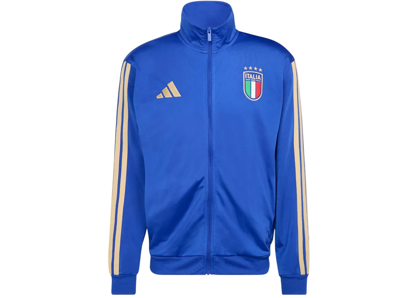 Мужская куртка-олимпийка Adidas Italy DNA Track Top, Bold Blue
