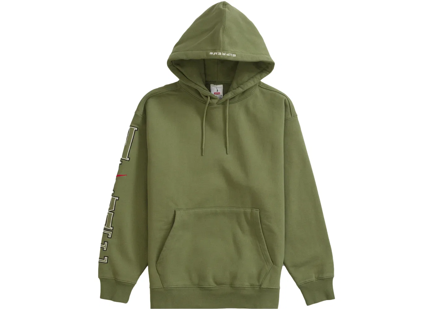 Мужская худи Supreme Nike, Olive