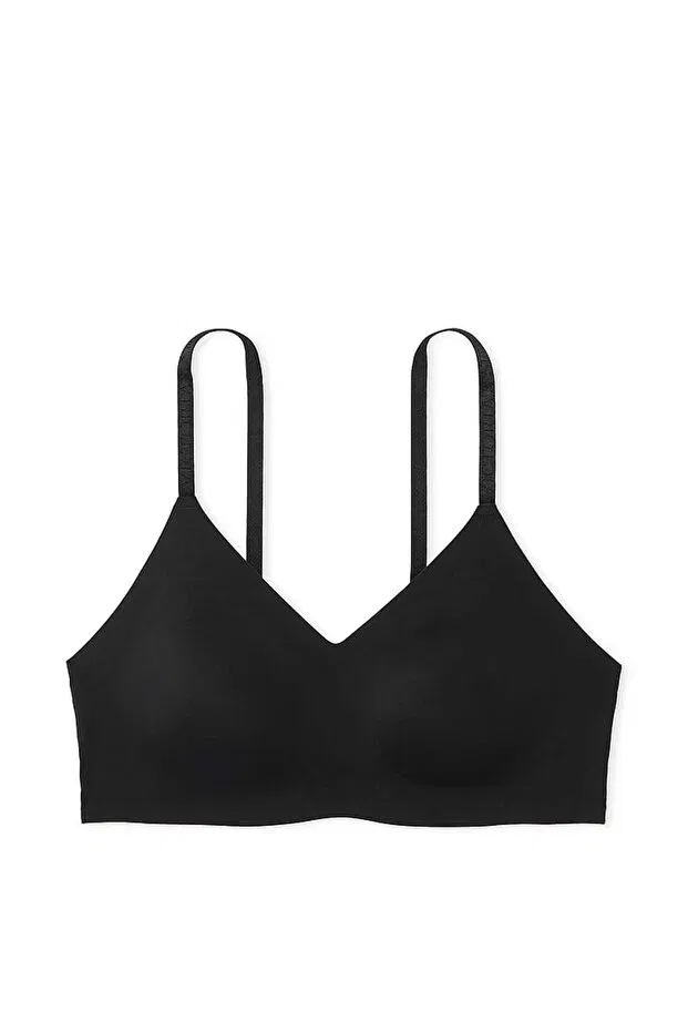 Женский бюстгальтер с легкой подкладкой без косточек Victoria'S Secret, Black — фото 4