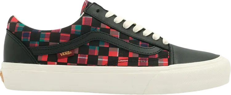 

Кеды Vans Baracuta x Old Skool VLT LX Black Tartan Checkerboard, черный
