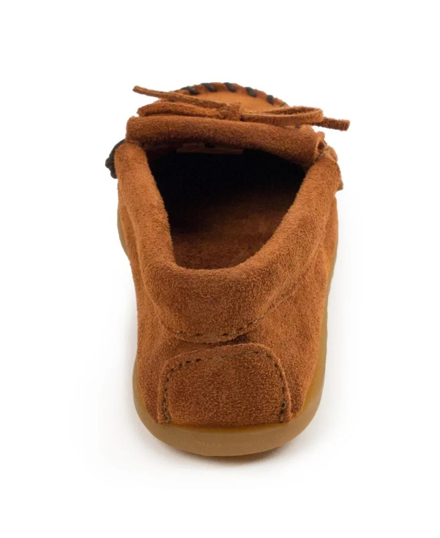 Мокасины Kilty из замши Minnetonka, Brown — фото 4