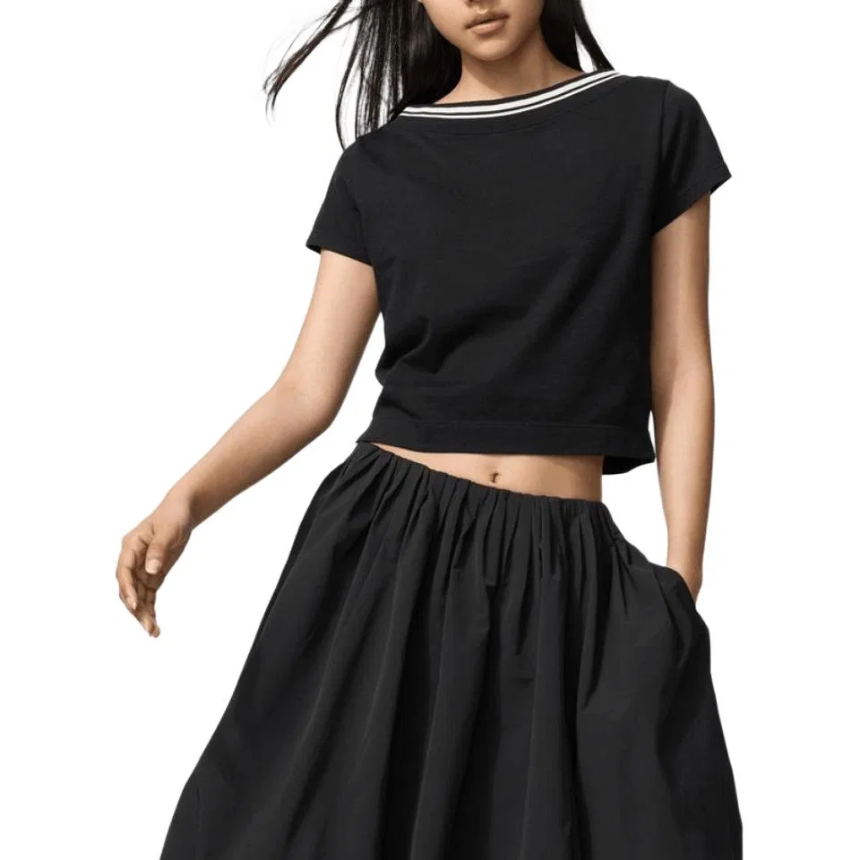 Футболка Francesco Risso, UNIQLO, Black