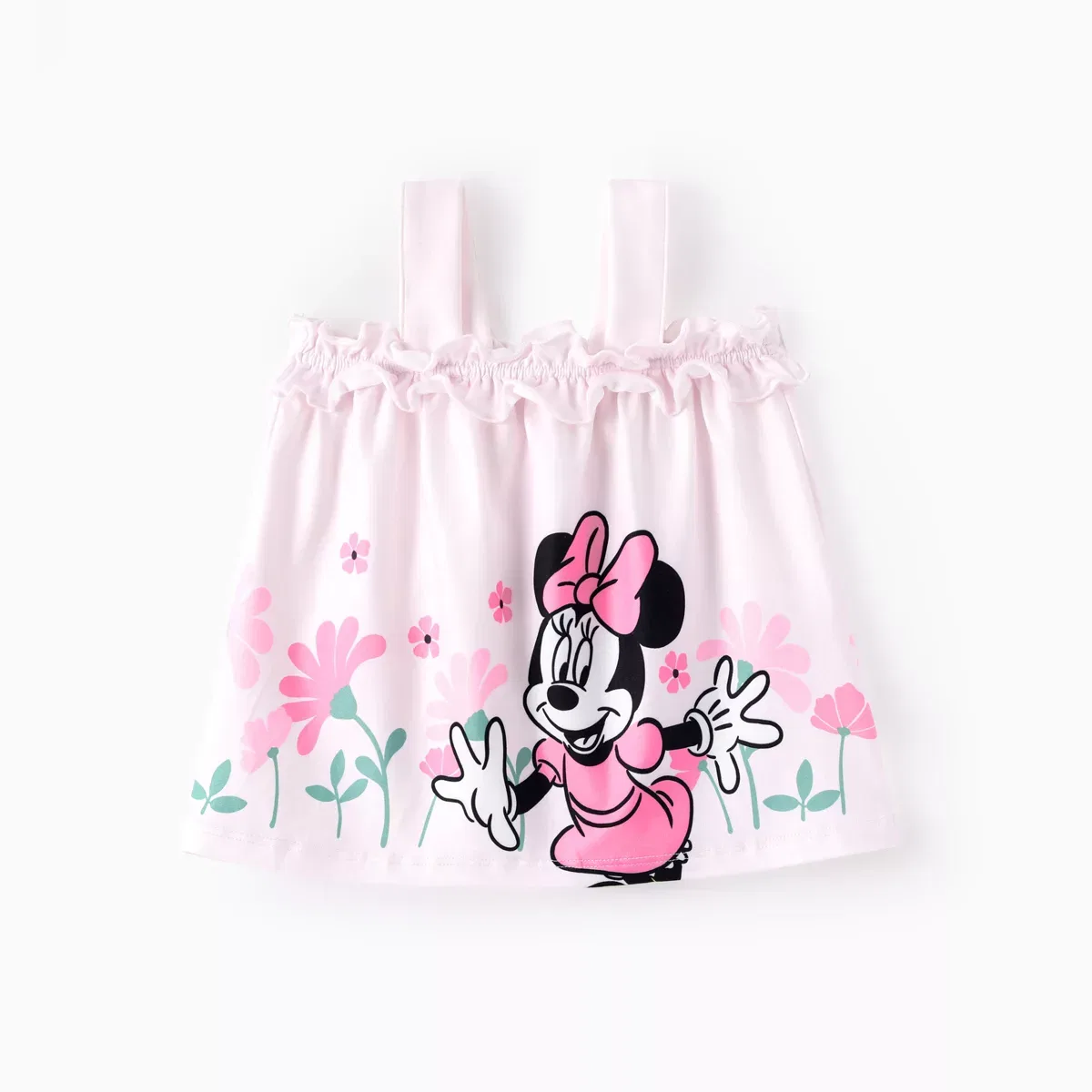 Детский комплект для девочек с рюшами Minnie Mouse Disney, Pink — фото 2