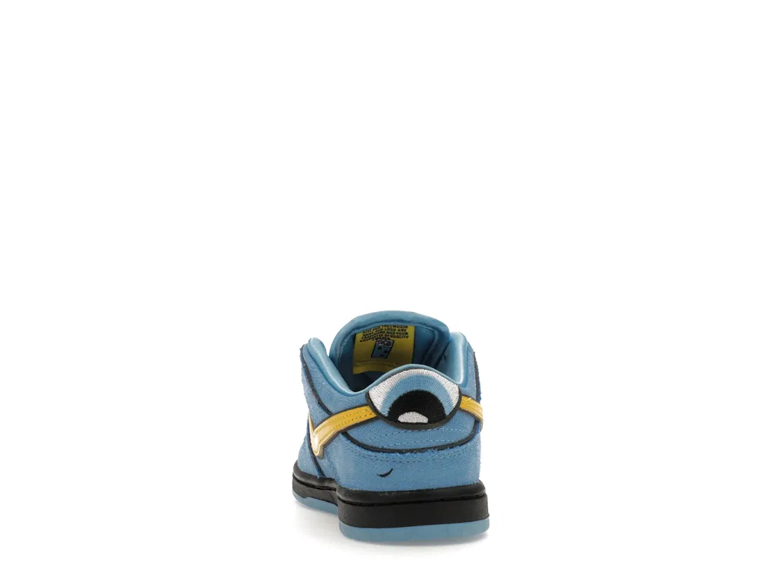 Детские кроссовки высокие с принтом Nike SB Dunk Low Bubbles Nike, Blue Chill Deep Royal Blue Active Pink — фото 4