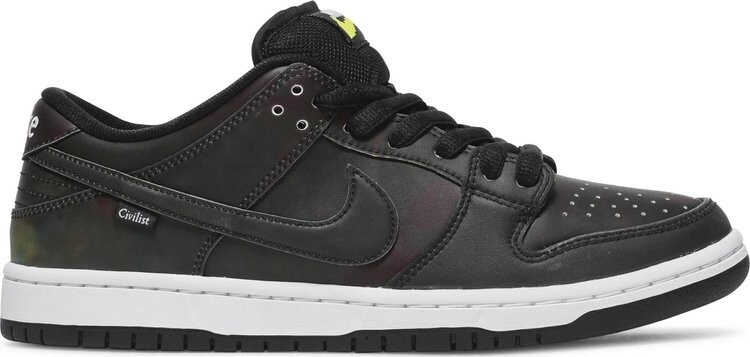 

Кроссовки Nike Civilist x Dunk Low Pro SB QS 'Thermography', черный