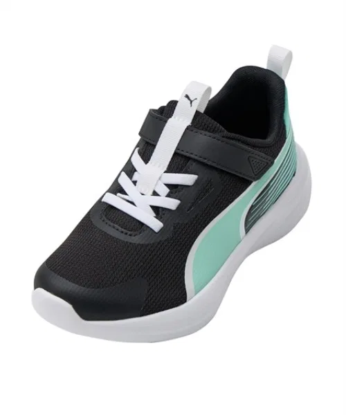 Детские кроссовки с липучкой Speed Monster V5 GR PUMA, Black