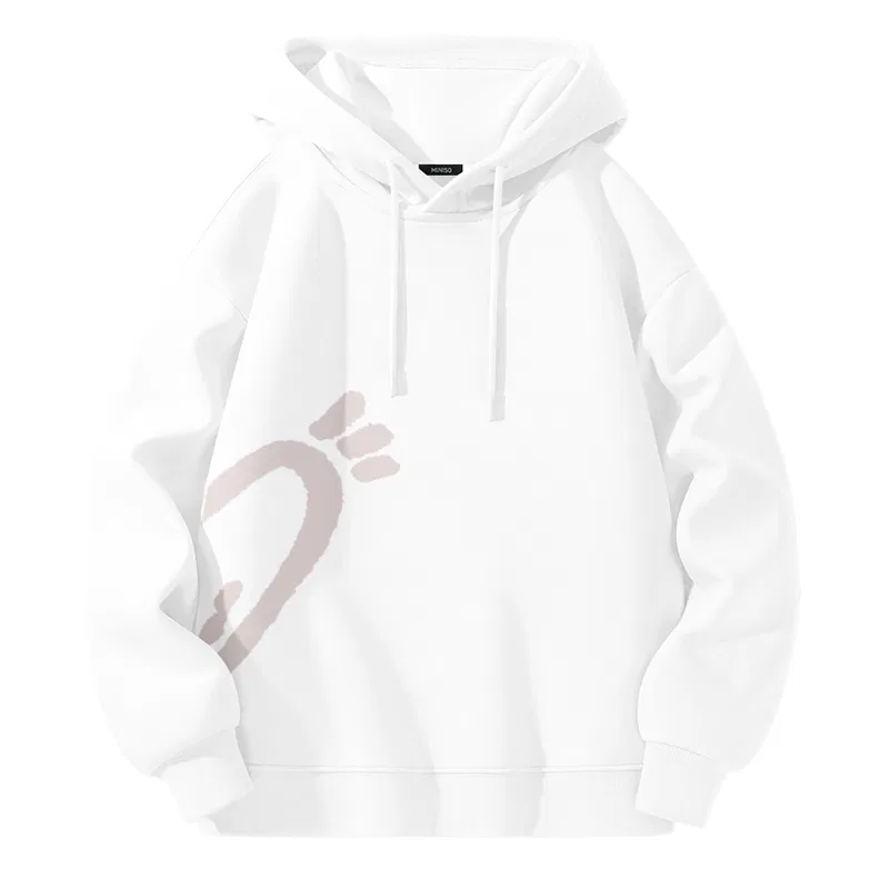 Детский свитшот с начесом MINISO, White