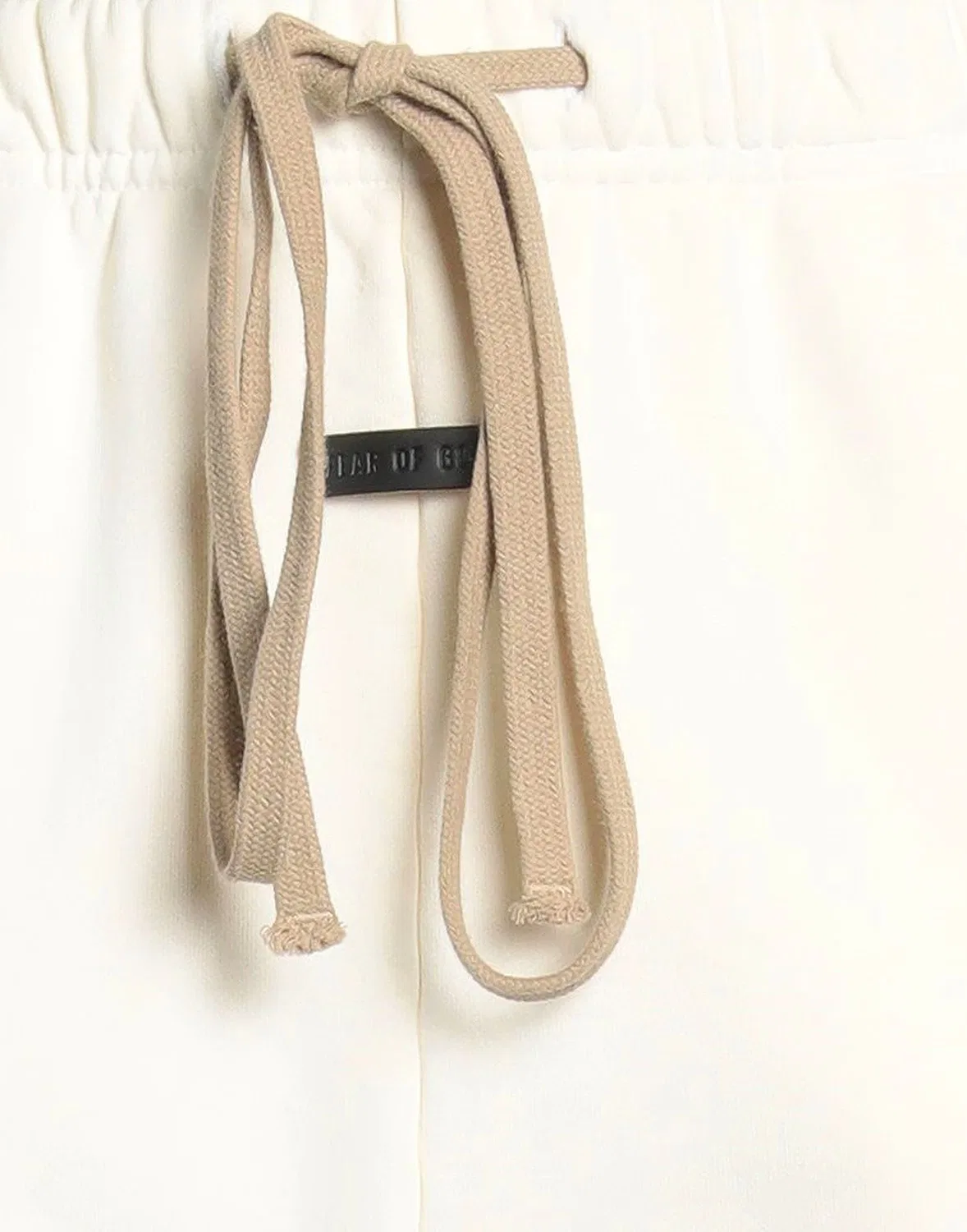 Мужские спортивные штаны с флисом Fear Of God, кремовый — фото 4