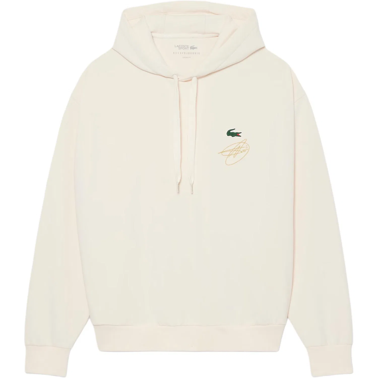 Мужской свитшот из коллекции LACOSTE x Novak Djokovic Tennis, LACOSTE, Black/031 — фото 3