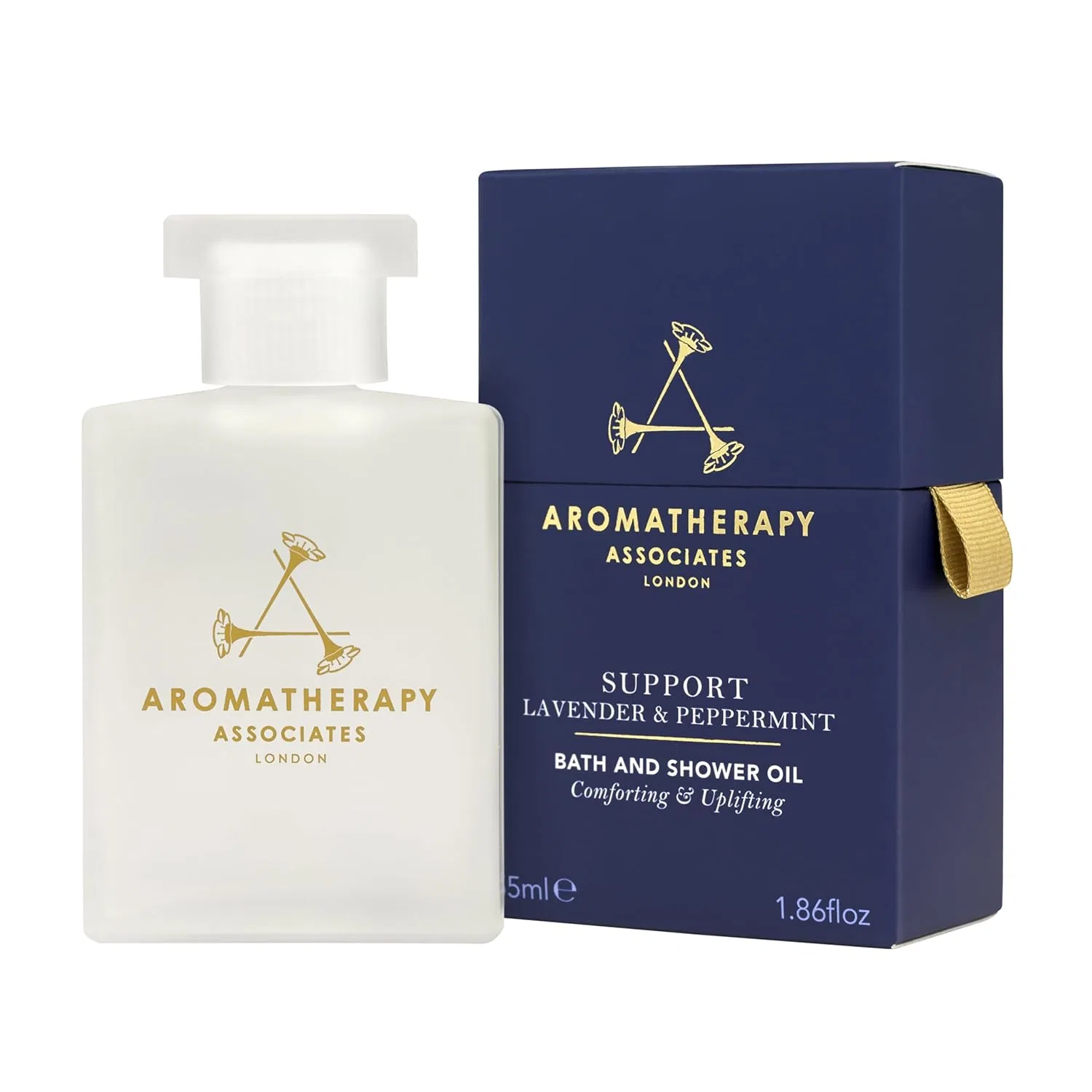Масло для ванны и душа, Support Lavender & Peppermint, AROMATHERAPY ASSOCIATES, 55 мл
